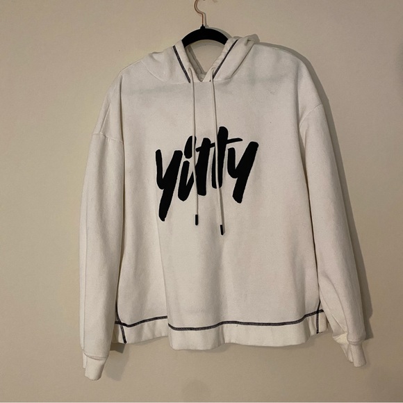 Fabletics Tops - Yitty Fabletics Major Label EP Pullover Hoodie | Women’s | Ivory | Size 1X